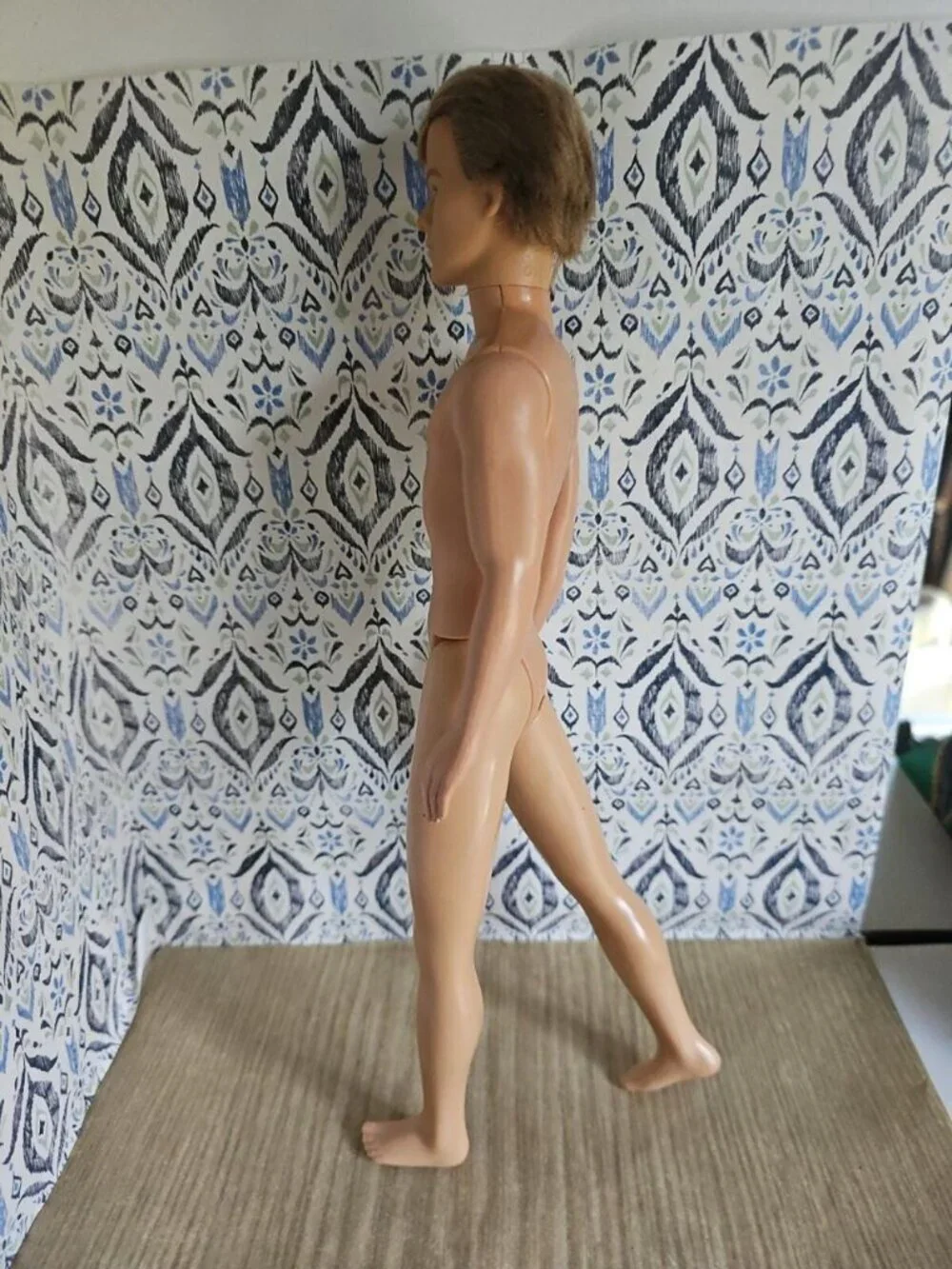 Mattel 2007 Ken Fashion Fever Doll Blonde Rooted Hair Nude Barbie Boy Y2K